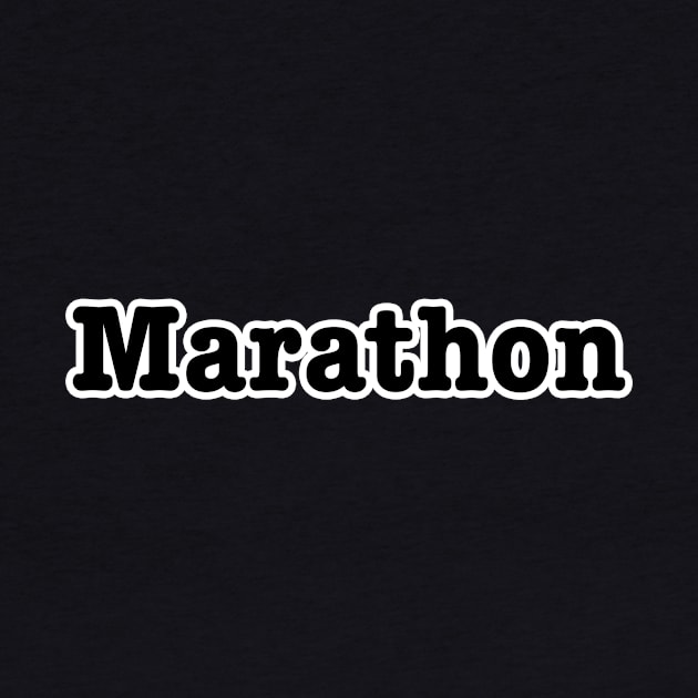 Marathon by lenn